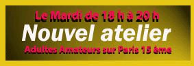 Nouvel Atelier sur Paris 15ème